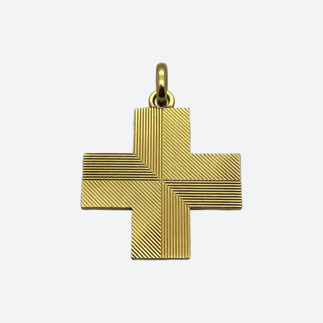 1976 Bulgari cross pendant
