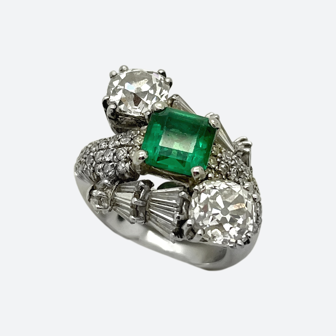 1950s emerald ring