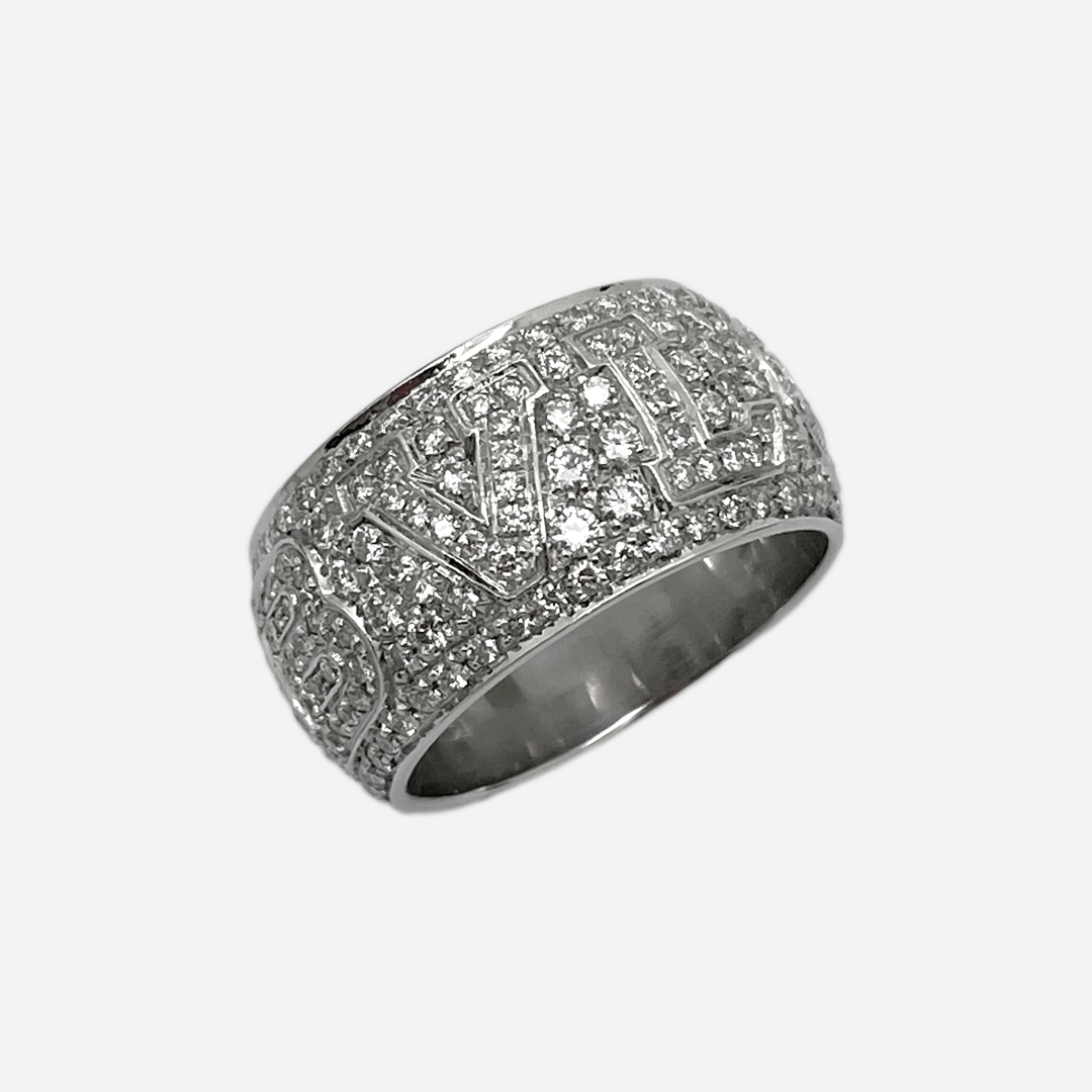 Bulgari white gold ring