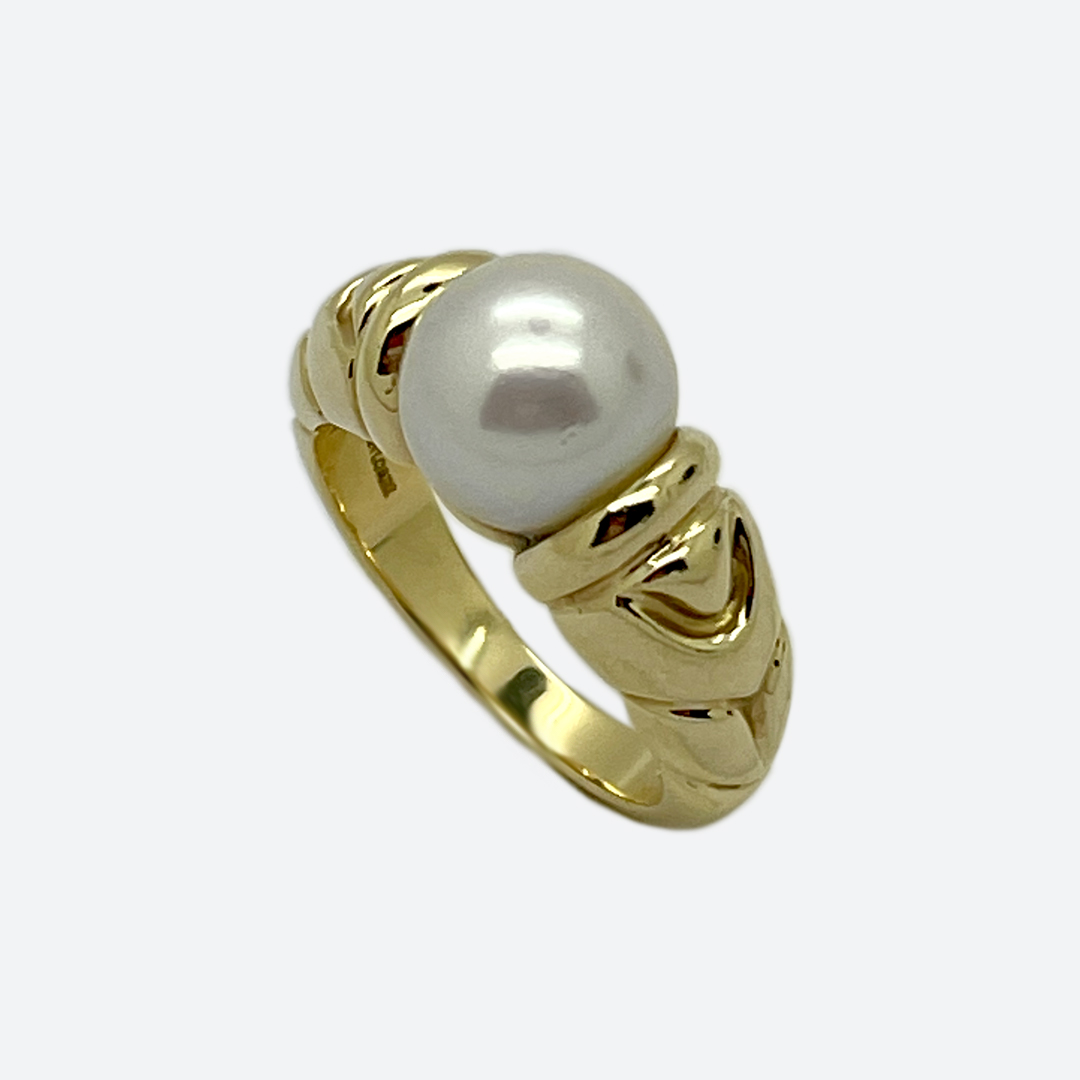 Bulgari pearl ring