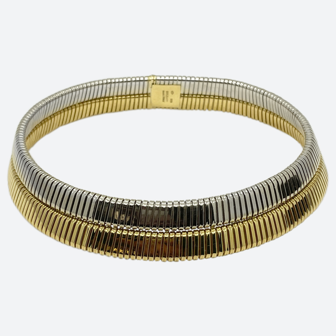 Classic Tubogas necklace signed Bulgari